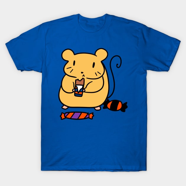 Halloween Candy Mouse T-Shirt by saradaboru